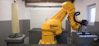 Robot milling vacuum