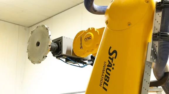 solid usinage robot