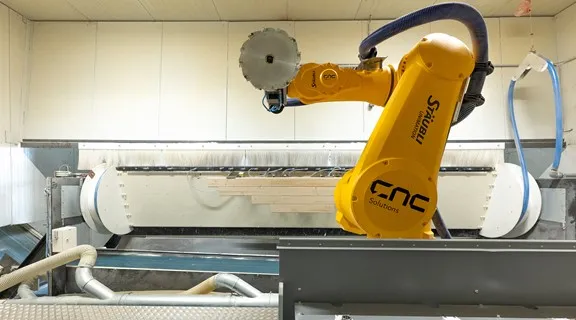 solid usinage robot