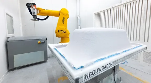 robot frezen bad