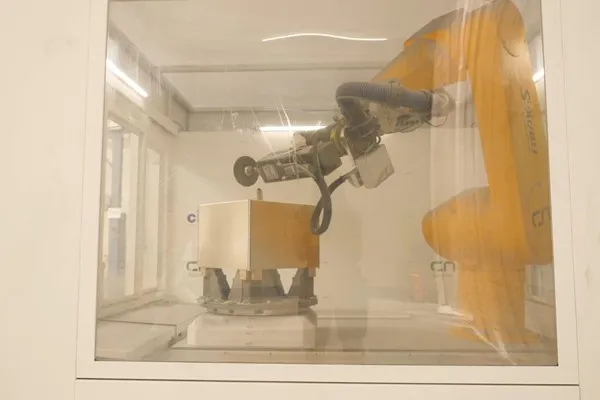 ponçage robot aluminium