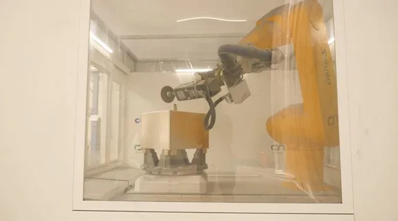 robot ponçage aluminium