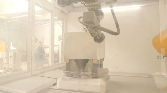 robot ponçage aluminium