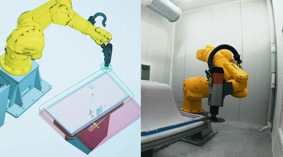 sprutcam robot frezen
